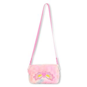 Trousse, polaire duveteuse mul Rose