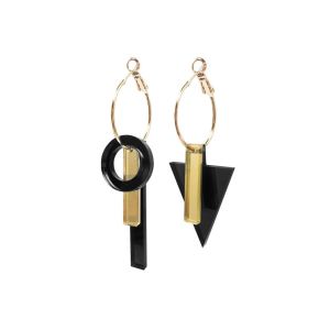 TIKA COMPO RING Noir/Or